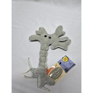 Giant Microbes Brain Cell (Neuron) Stuffed Animal Toy With Tags